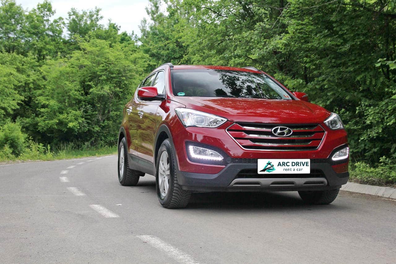 Hyundai Santa Fe de inchiriat ARC Drive Rent a Car masini de inchiriat, aeroport cluj
